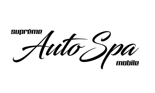 Supreme Auto Spa Mobile logo design